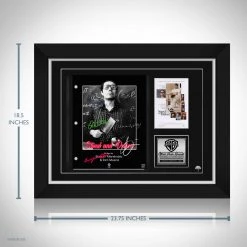 RARE-T Stand And Deliver Transcript Limited Signature Edition Studio Licensed Custom Frame Limited Edition Frames