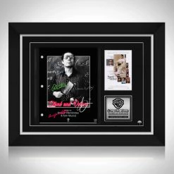 RARE-T Stand And Deliver Transcript Limited Signature Edition Studio Licensed Custom Frame Limited Edition Frames