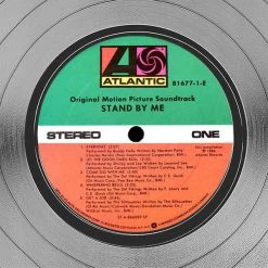 RARE-T Stand By Me - Soundtrack Platinum LP Limited Signature Edition Studio Licensed Custom Frame Limited Edition Frames