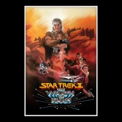 RARE-T Limited Edition Frames Star Trek The Wrath Of Kahn Script Limited Signature Edition Studio Licensed Custom Frame 14 RARE-T Limited Edition Frames Star Trek The Wrath Of Kahn Script Limited Signature Edition Studio Licensed Custom Frame