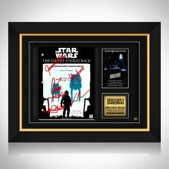 RARE-T Limited Edition Frames Star Wars The Empire Strikes Back Script Limited Signature Edition Studio Licensed Custom Frame