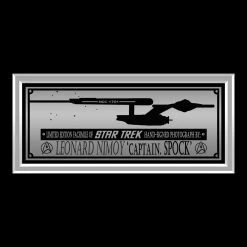 RARE-T Star Trek Wrath Of Kahn - Spock Photo Limited Signature Edition Studio Licensed Custom Frame Limited Edition Frames 13 RARE-T Star Trek Wrath Of Kahn - Spock Photo Limited Signature Edition Studio Licensed Custom Frame Limited Edition Frames