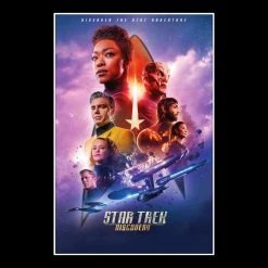 RARE-T Star Trek Discovery Transcript Limited Signature Edition Studio Licensed Custom Frame Limited Edition Frames