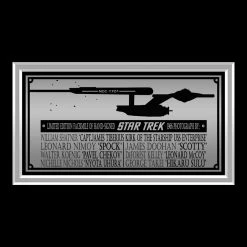 RARE-T Star Trek Cast Photo Limited Signature Edition Studio Licensed Custom Frame 17 RARE-T Star Trek Cast Photo Limited Signature Edition Studio Licensed Custom Frame