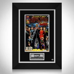 RARE-T Star Trek Deep Space Nine #1 Limited Signature Edition Comic Book Cover Art Custom Frame Limited Edition Frames