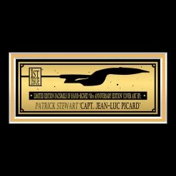 RARE-T Limited Edition Frames Star Trek Waypoint #1 Limited Signature Edition Comic Book Cover Art Custom Frame