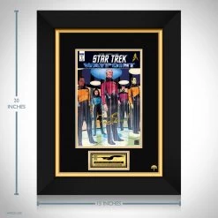 RARE-T Limited Edition Frames Star Trek Waypoint #1 Limited Signature Edition Comic Book Cover Art Custom Frame