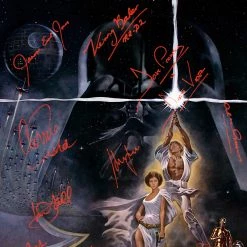 RARE-T Star Wars A New Hope Movie Mini Poster Limited Signature Edition Studio Licensed Custom Frame Limited Edition Frames 10 RARE-T Star Wars A New Hope Movie Mini Poster Limited Signature Edition Studio Licensed Custom Frame Limited Edition Frames