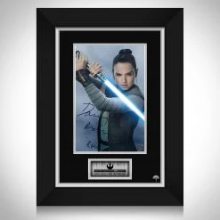 RARE-T Star Wars - Rey Limited Signature Edition Studio Licensed Photo Custom Frame