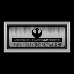 RARE-T Star Wars - Rey Limited Signature Edition Studio Licensed Photo Custom Frame