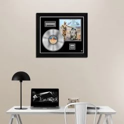 RARE-T The Story Of Star Wars - Original Soundtrack Platinum LP Limited Signature Edition Studio Licensed Custom Frame