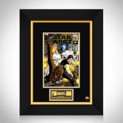 RARE-T Star Wars #1 - Harrison Ford Limited Signature Edition Comic Book Cover Art Custom Frame Limited Edition Frames