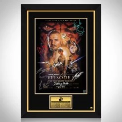 RARE-T Star Wars The Phantom Menace Mini Poster Limited Signature Edition Studio Licensed Custom Frame