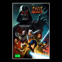 RARE-T Star Wars Rebels Transcript Limited Signature Edition Studio Licensed Custom Frame 14 RARE-T Star Wars Rebels Transcript Limited Signature Edition Studio Licensed Custom Frame