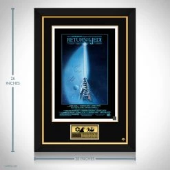 RARE-T Star Wars - Return Of The Jedi Mini Poster Limited Signature Edition Studio Licensed Custom Frame