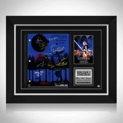 RARE-T Limited Edition Frames Star Wars The Return Of The Jedi Script Limited Signature Edition Studio Licensed Custom Frame