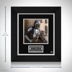 RARE-T Star Wars - The Mandalorian Limited Signature Edition Studio Licensed Photo Custom Frame