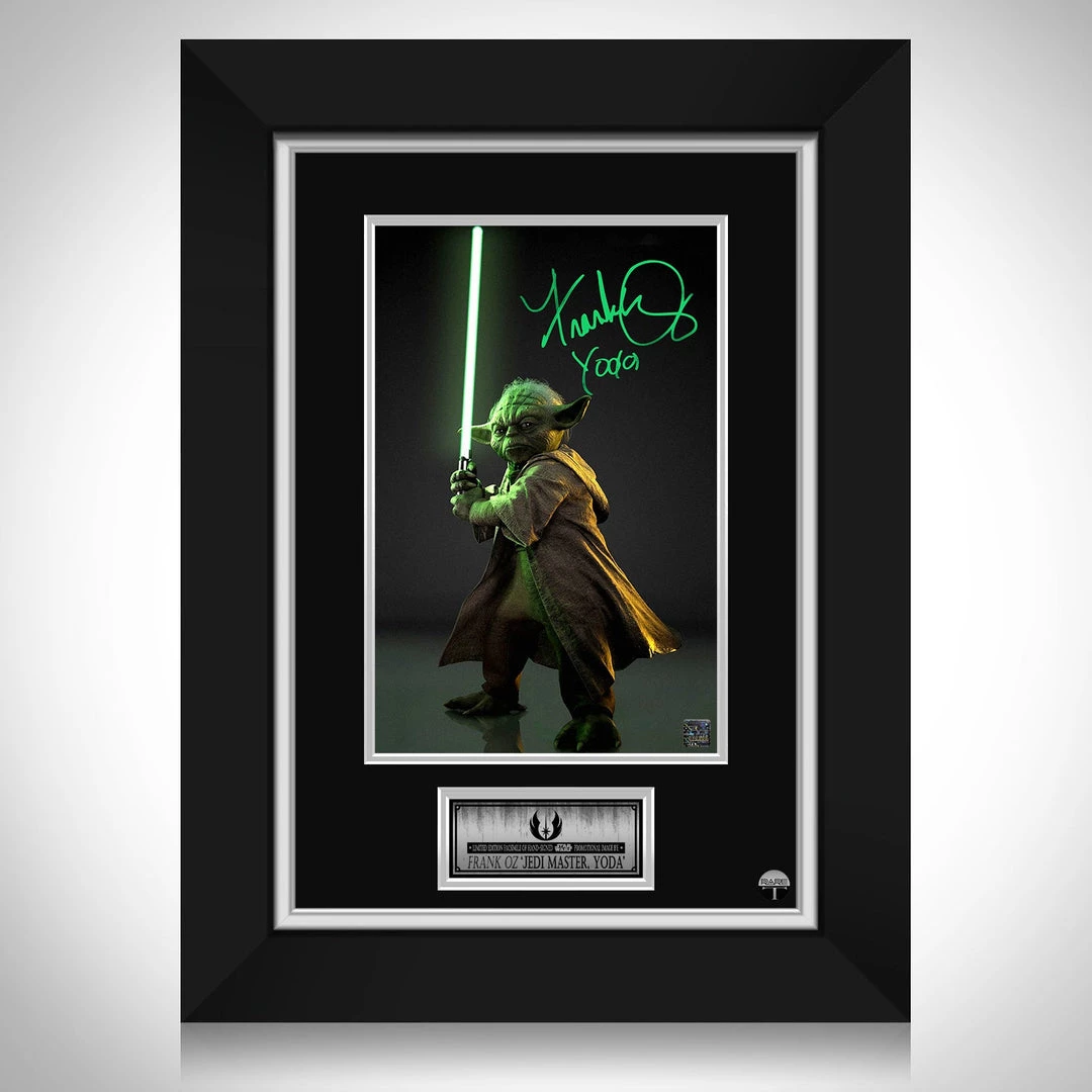 RARE-T Ready To Ship! Star Wars - Yoda Promotional Photo Limited Signature Edition Studio Licensed Custom Frame Ready To Ship! 48 Hour Shipping! 1 RARE-T Ready To Ship! Star Wars - Yoda Promotional Photo Limited Signature Edition Studio Licensed Custom Frame Ready To Ship! 48 Hour Shipping!