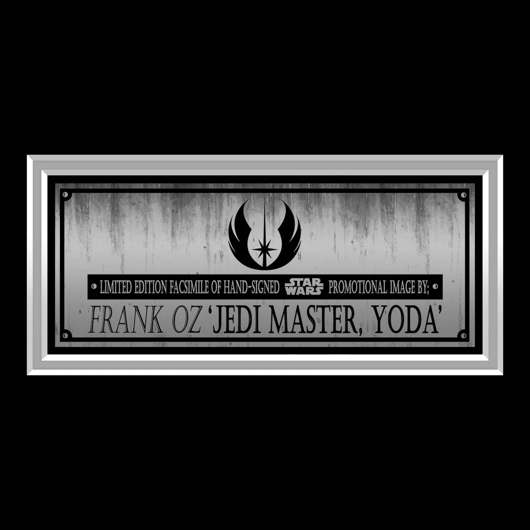 RARE-T Ready To Ship! Star Wars - Yoda Promotional Photo Limited Signature Edition Studio Licensed Custom Frame Ready To Ship! 48 Hour Shipping! 5 RARE-T Ready To Ship! Star Wars - Yoda Promotional Photo Limited Signature Edition Studio Licensed Custom Frame Ready To Ship! 48 Hour Shipping!