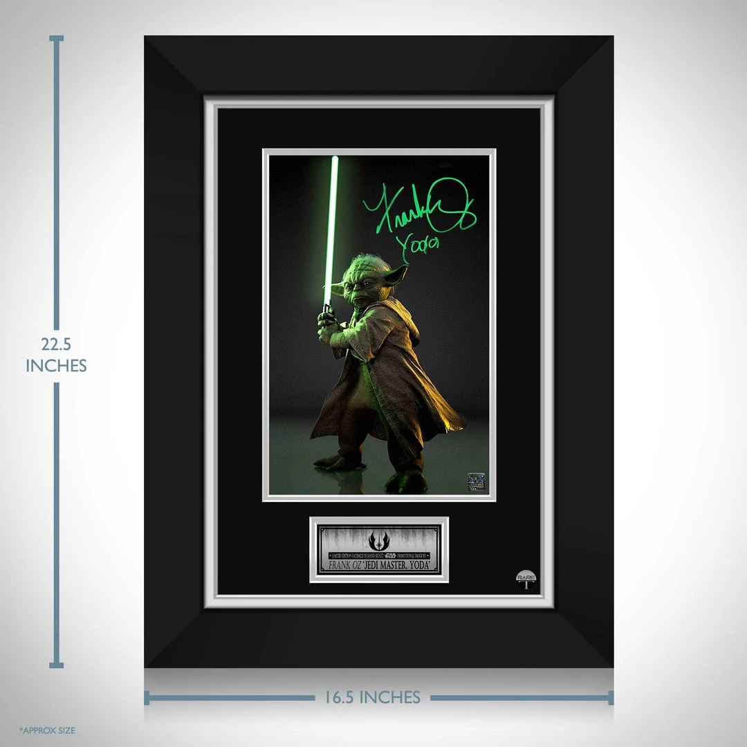 RARE-T Ready To Ship! Star Wars - Yoda Promotional Photo Limited Signature Edition Studio Licensed Custom Frame Ready To Ship! 48 Hour Shipping! 3 RARE-T Ready To Ship! Star Wars - Yoda Promotional Photo Limited Signature Edition Studio Licensed Custom Frame Ready To Ship! 48 Hour Shipping!