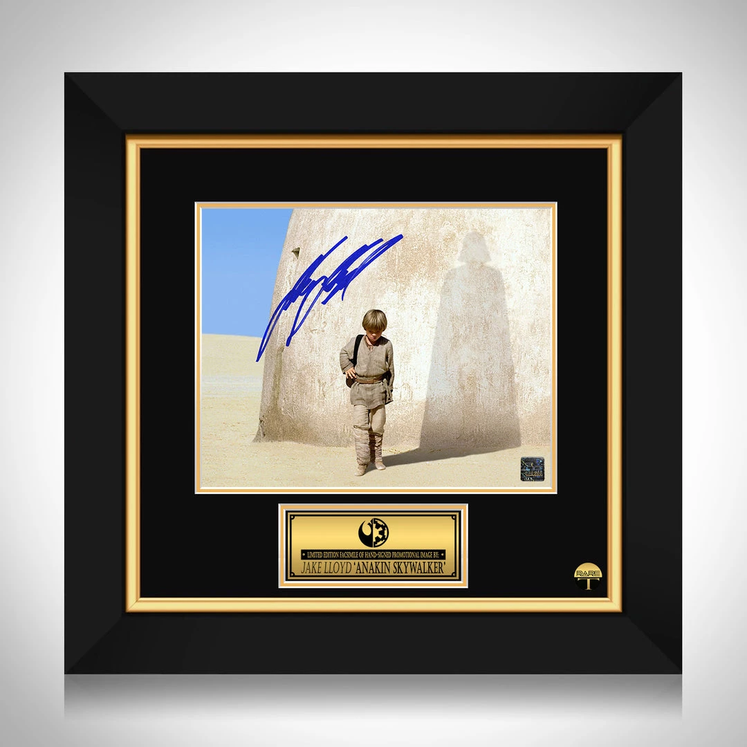 RARE-T Limited Edition Frames Star Wars - Young Anakin Skywalker Promotional Photo Limited Signature Edition Studio Licensed Custom Frame 1 RARE-T Limited Edition Frames Star Wars - Young Anakin Skywalker Promotional Photo Limited Signature Edition Studio Licensed Custom Frame