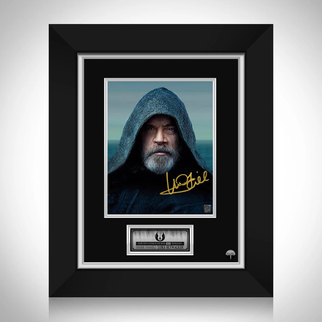 RARE-T Star Wars Old Luke Skywalker Photo Limited Signature Edition Studio Licensed Custom Frame 1 RARE-T Star Wars Old Luke Skywalker Photo Limited Signature Edition Studio Licensed Custom Frame
