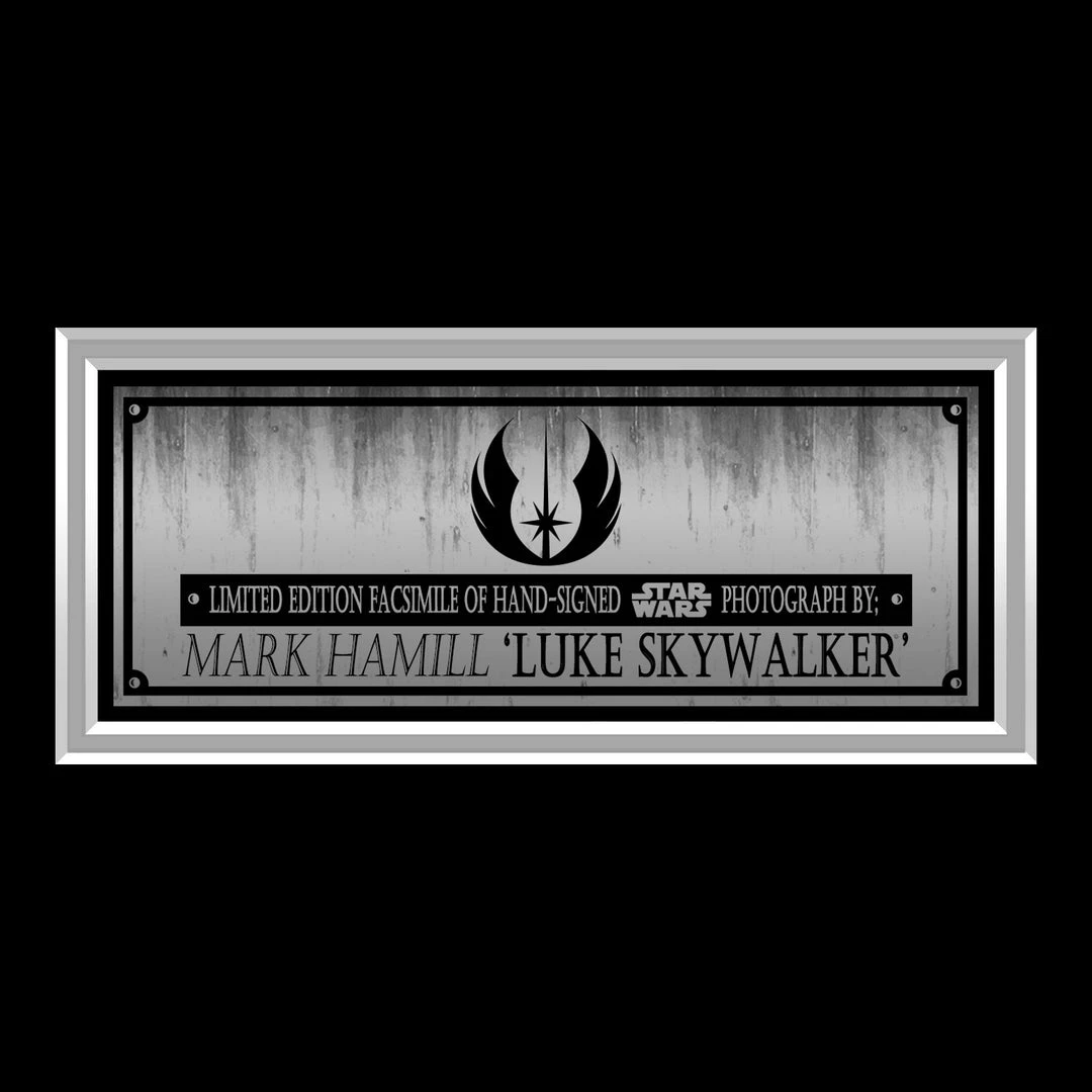 RARE-T Star Wars Old Luke Skywalker Photo Limited Signature Edition Studio Licensed Custom Frame 5 RARE-T Star Wars Old Luke Skywalker Photo Limited Signature Edition Studio Licensed Custom Frame