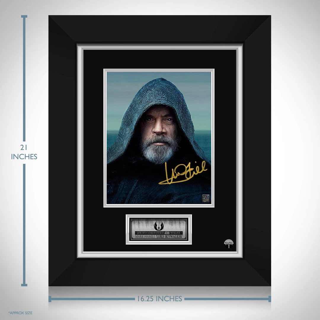 RARE-T Star Wars Old Luke Skywalker Photo Limited Signature Edition Studio Licensed Custom Frame 3 RARE-T Star Wars Old Luke Skywalker Photo Limited Signature Edition Studio Licensed Custom Frame