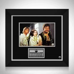 RARE-T Star Wars Hamill, Ford & Fisher Photo Limited Signature Edition Studio Licensed Custom Frame