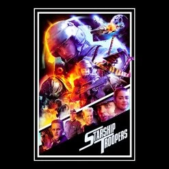 RARE-T Starship Troopers Script Limited Signature Edition Studio Licensed Custom Frame Limited Edition Frames
