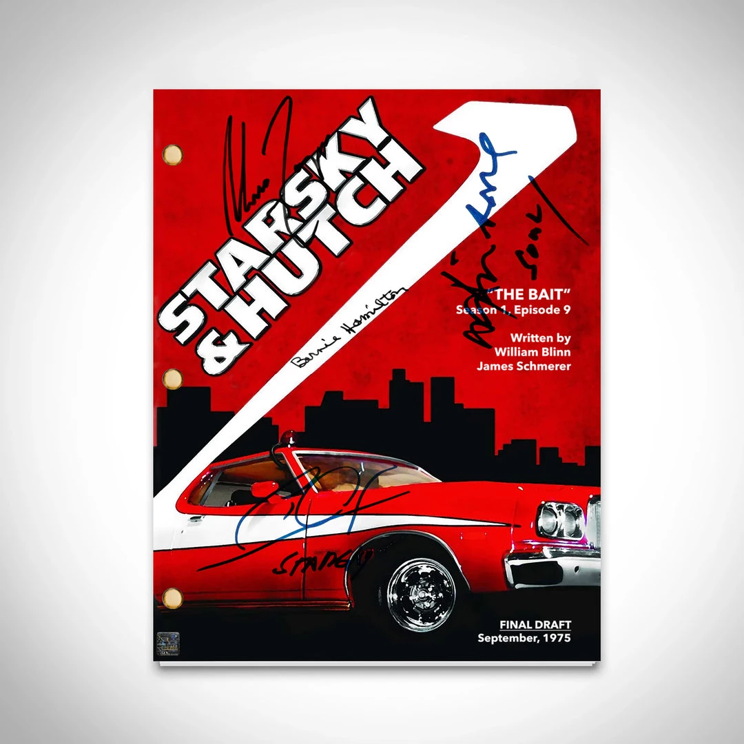 RARE-T Limited Edition Frames Starsky And Hutch (1975) Script Limited Signature Edition Studio Licensed Custom Frame 4 RARE-T Limited Edition Frames Starsky And Hutch (1975) Script Limited Signature Edition Studio Licensed Custom Frame