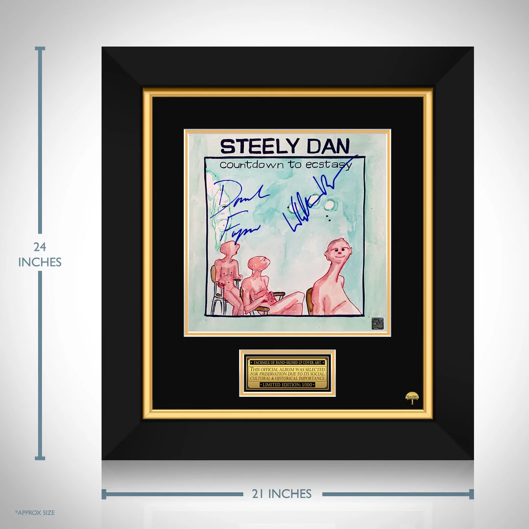 RARE-T Limited Edition Frames Steely Dan - Countdown To Ecstasy LP Cover Limited Signature Edition Studio Licensed Custom Frame 3 RARE-T Limited Edition Frames Steely Dan - Countdown To Ecstasy LP Cover Limited Signature Edition Studio Licensed Custom Frame