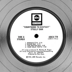 RARE-T Steely Dan Countdown To Ecstasy Platinum LP Limited Signature Edition Studio Licensed Custom Frame