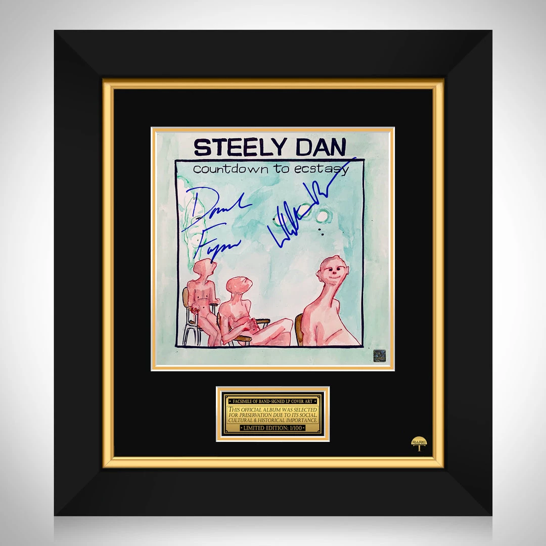 RARE-T Limited Edition Frames Steely Dan - Countdown To Ecstasy LP Cover Limited Signature Edition Studio Licensed Custom Frame 1 RARE-T Limited Edition Frames Steely Dan - Countdown To Ecstasy LP Cover Limited Signature Edition Studio Licensed Custom Frame