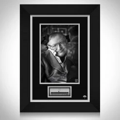 RARE-T Stephen Hawkins Photo Limited Signature Edition Studio Licensed Custom Frame Limited Edition Frames