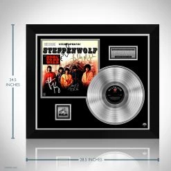 RARE-T Limited Edition Frames Steppenwolf - Self-Titled Platinum LP Limited Signature Edition Studio Licensed Custom Frame
