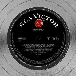 RARE-T Limited Edition Frames Steppenwolf - Self-Titled Platinum LP Limited Signature Edition Studio Licensed Custom Frame