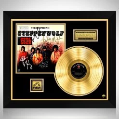 RARE-T Steppenwolf - Self-Titled Gold LP Limited Signature Edition Studio Licensed Custom Frame