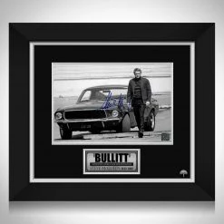 RARE-T Bullitt Photo Limited Signature Edition Studio Licensed Custom Frame Limited Edition Frames