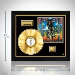 RARE-T Steve Vai - Passion And Warfare Gold LP Limited Signature Edition Studio Licensed Custom Frame Limited Edition Frames