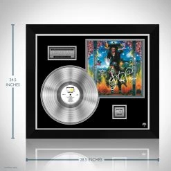 RARE-T Steve Vai - Passion And Warfare Platinum LP Limited Signature Edition Studio Licensed Custom Frame Limited Edition Frames
