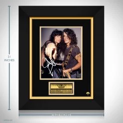 RARE-T Aerosmith - Steven Tyler & Joe Perry Photo Limited Signature Edition Studio Licensed Custom Frame