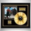 RARE-T Stevie Ray Vaughan Soul To Soul Limited Signature Edition Studio Licensed Gold LP Custom Frame Limited Edition Frames