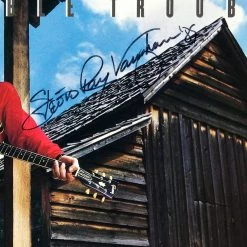 RARE-T Ready To Ship! 48 Hour Shipping! Ready To Ship! - Stevie Ray Vaughan Soul To Soul Limited Signature Edition Studio Licensed Platinum LP Custom Frame