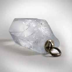 Jonathan Ancient Artifacts Quartz Crystal & Silver Pendant - Vintage Quartz Crystal & Silver Pendant