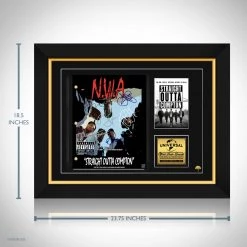 RARE-T Straight Outta Compton Script Limited Signature Edition Studio Licensed Custom Frame 18 RARE-T Straight Outta Compton Script Limited Signature Edition Studio Licensed Custom Frame