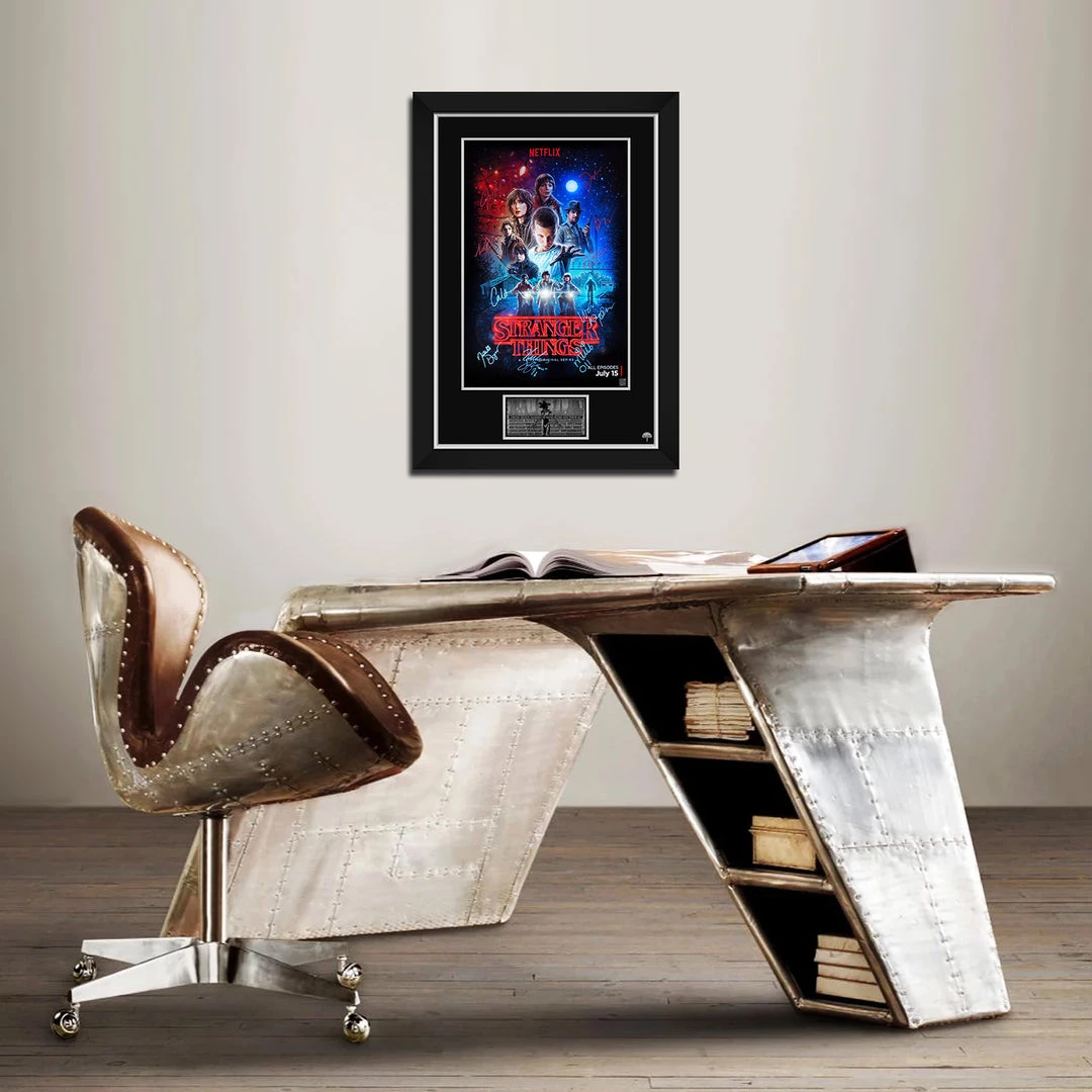 RARE-T Stranger Things Mini Poster Limited Signature Edition Studio Licensed Custom Frame 2 RARE-T Stranger Things Mini Poster Limited Signature Edition Studio Licensed Custom Frame