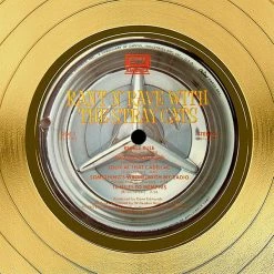 RARE-T The Stray Cats - Rant N' Rave Gold LP Limited Signature Edition Studio Licensed Custom Frame Limited Edition Frames