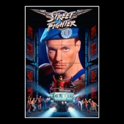 RARE-T Street Fighter 1994 Transcript Limited Signature Edition Studio Licensed Custom Frame Limited Edition Frames
