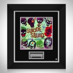 RARE-T Suicide Squad - The Album LP Cover Limited Signature Edition Studio Licensed Custom Frame Limited Edition Frames